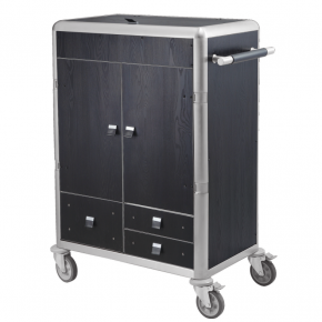 Sofitel Hotel Room Maid Cart Housekeeping Trolley  