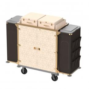 lightweight aluminum room service cart for hotels