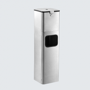 Wholesale Stainless Steel Floor Standing Wipes Dispenser | Compact Design