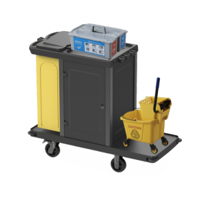Wholesale Heavy Duty Plastic Service Cart | Hotel Cleaning Trolley Supplier
